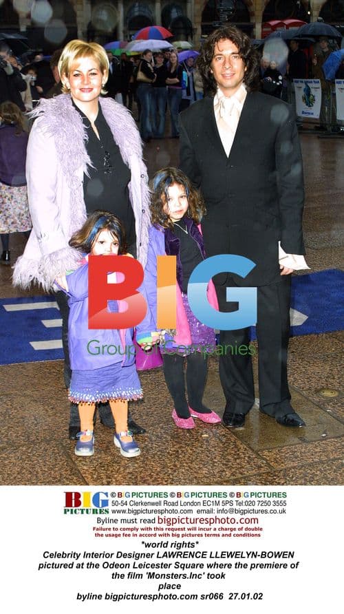 LAWRENCE LLEWELYN-BOWEN at 'Monsters.Inc' Premiere