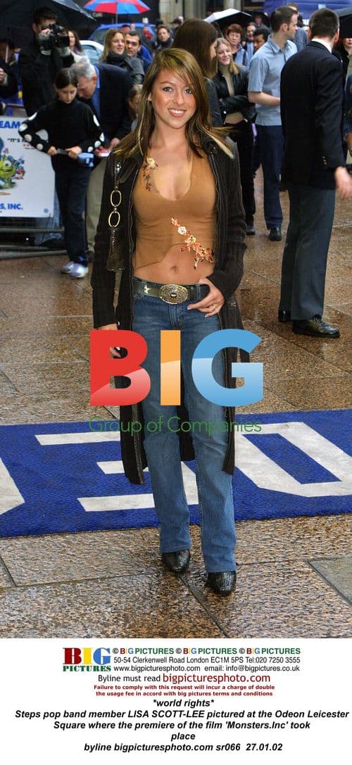 LISA SCOTT-LEE at 'Monsters.Inc' premiere