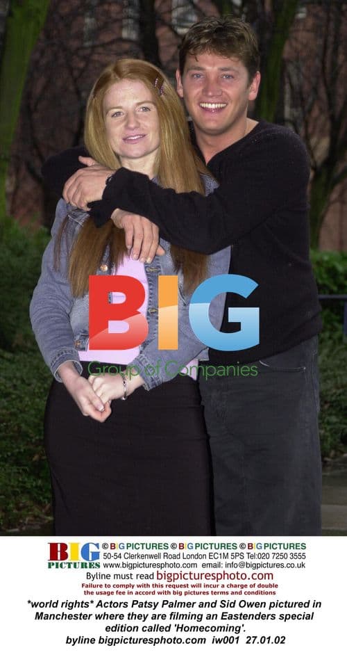 Patsy Palmer & Sid Owen Film Eastenders Special