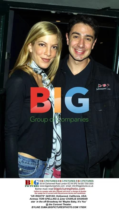 TORI SPELLING & CHARLIE SHANIAN at 'Maybe Baby' Play