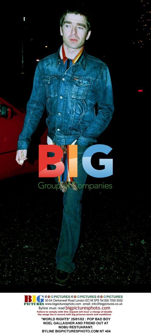 Noel Gallagher at Nobu Restaurant