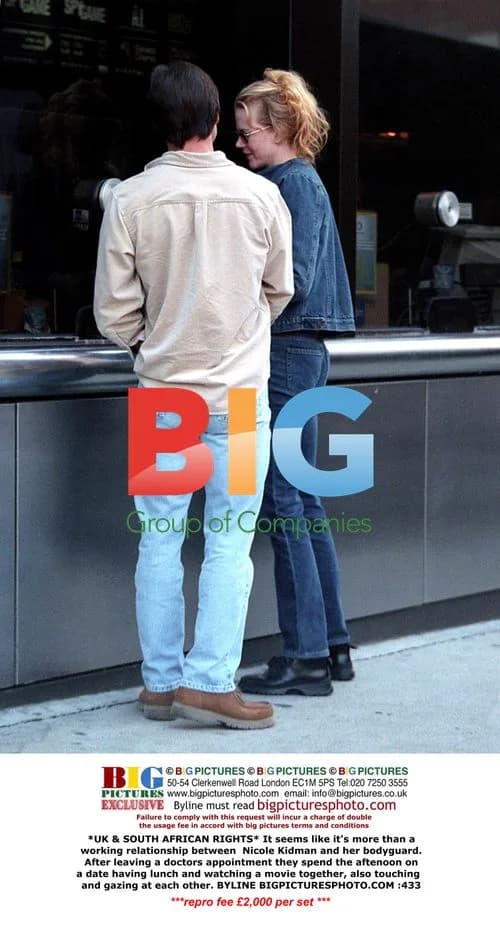 Nicole Kidman and Bodyguard on Date