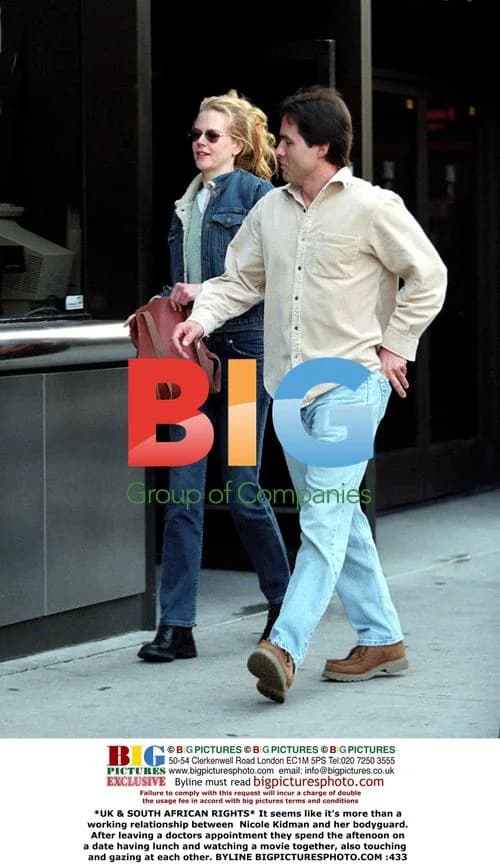 Nicole Kidman on Date with Bodyguard