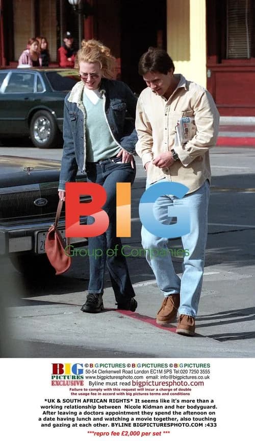 Nicole Kidman and bodyguard on date
