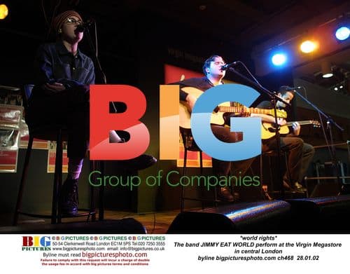 JIMMY EAT WORLD at Virgin Megastore, London