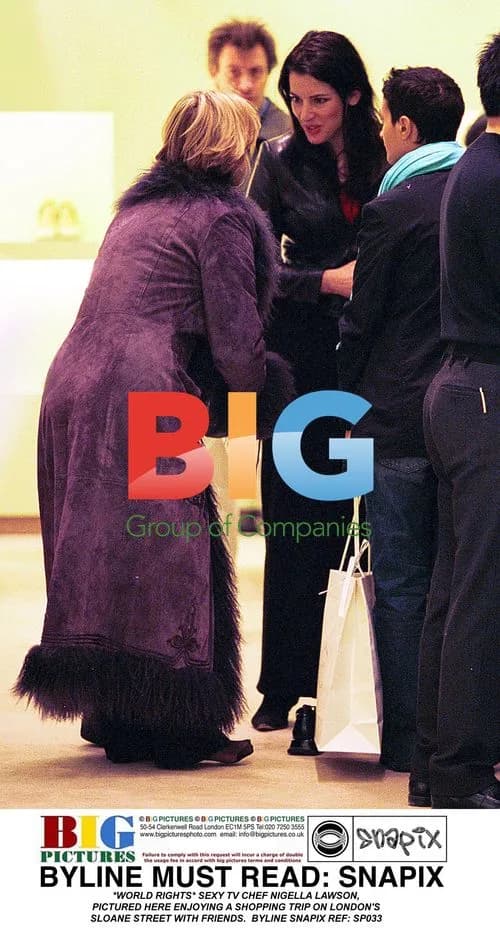 Nigella Lawson Shopping with Friends in London