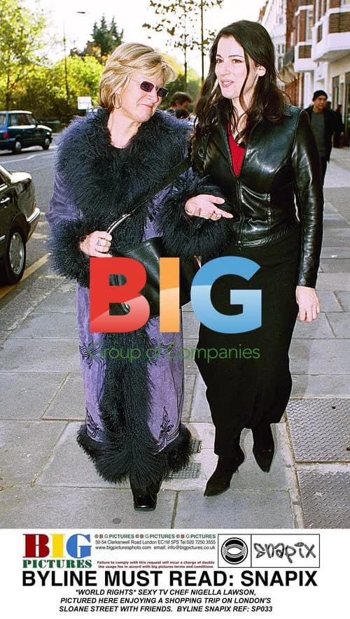 Nigella Lawson Enjoys London Shopping Trip