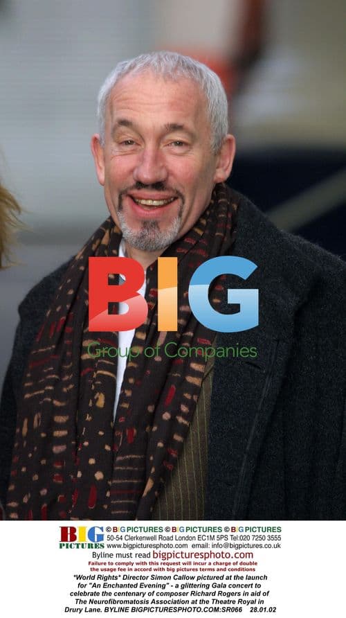 Director Simon Callow at 'An Enchanted Evening' Gala
