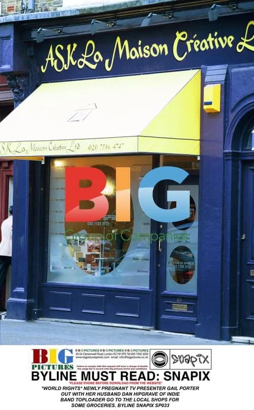 Gail Porter and Dan Hipgrave Shop