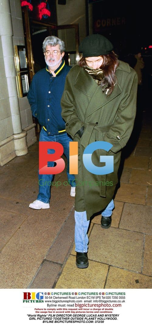 George Lucas Spotted with Mystery Girl