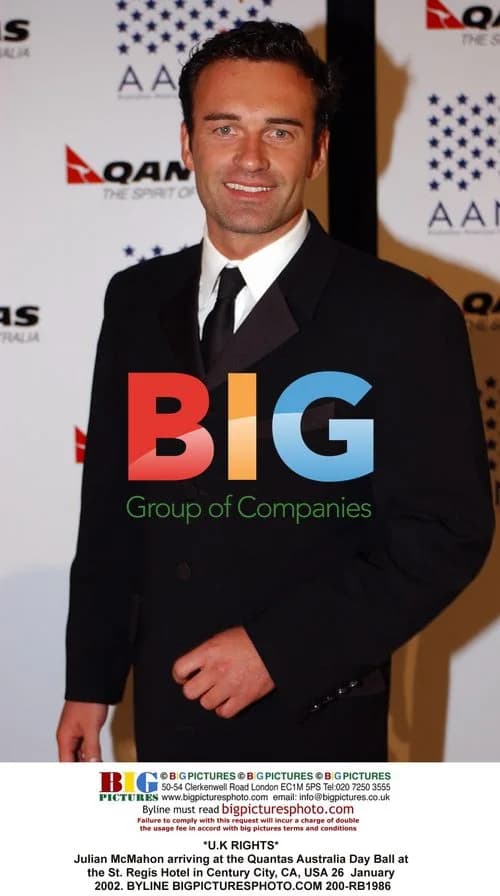Julian McMahon at Quantas Australia Day Ball