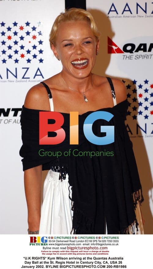 Kym Wilson at Quantas Australia Day Ball