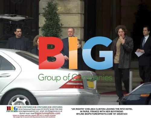 Chelsea Clinton Leaves Ritz Hotel in Paris with Boyfriend