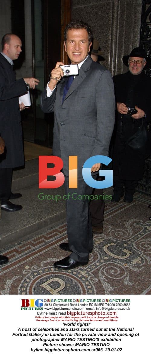 Celebrities at Testino's National Portrait Gallery Exhibition