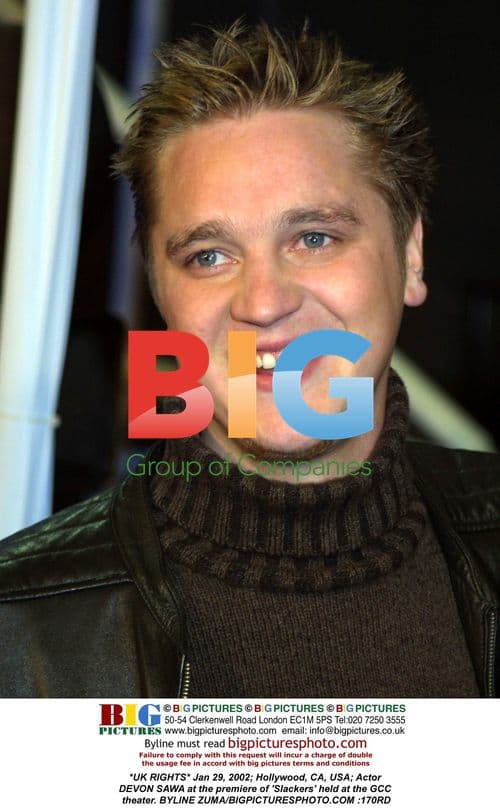 Devon Sawa at 'Slackers' Premiere