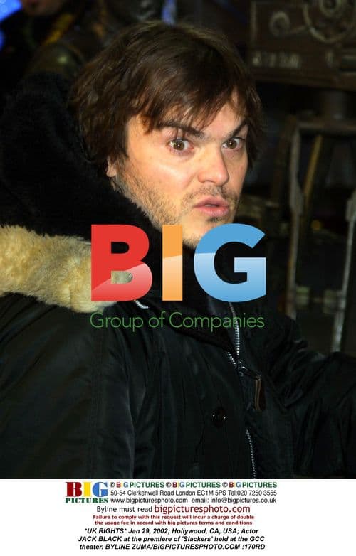 Jack Black at 'Slackers' Premiere