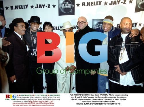 JAY Z, R. KELLY, P. DIDDY at 'Best of Both Worlds' press conference