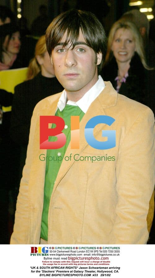 Jason Schwartzman at 'Slackers' Premiere