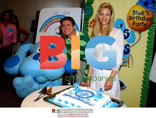 Lisa Kudrow and Roger Kraus at Blue's Birthday Party
