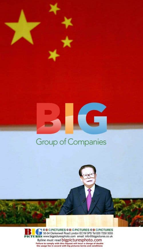 Jiang Zemin at HK Government House