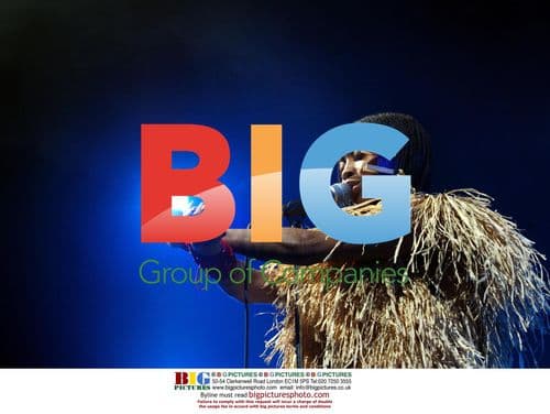 Erykah Badu Performing at Roskilde Festival