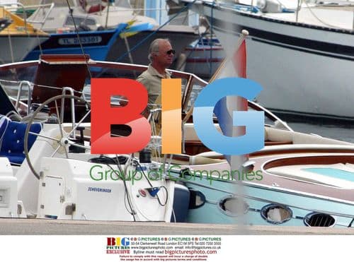 King Carl Gustaf and Queen Silvia on Boat the Polaris