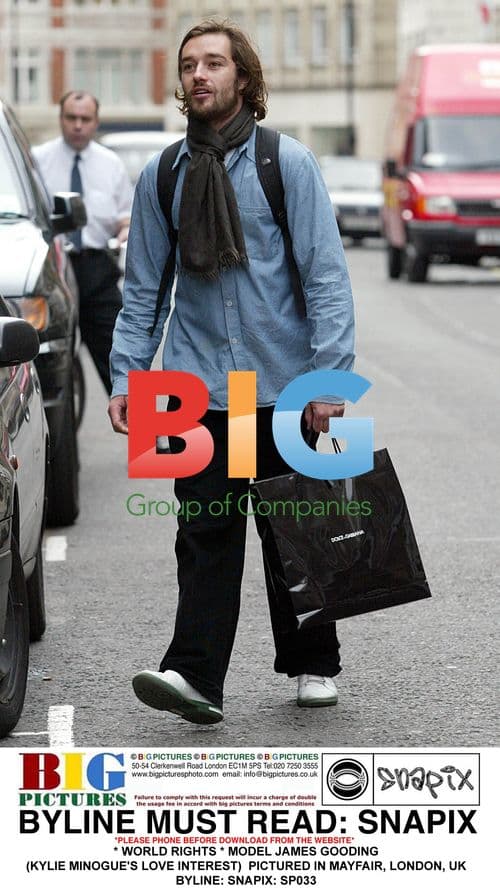 James Gooding, Kylie Minogue’s Love Interest, in London