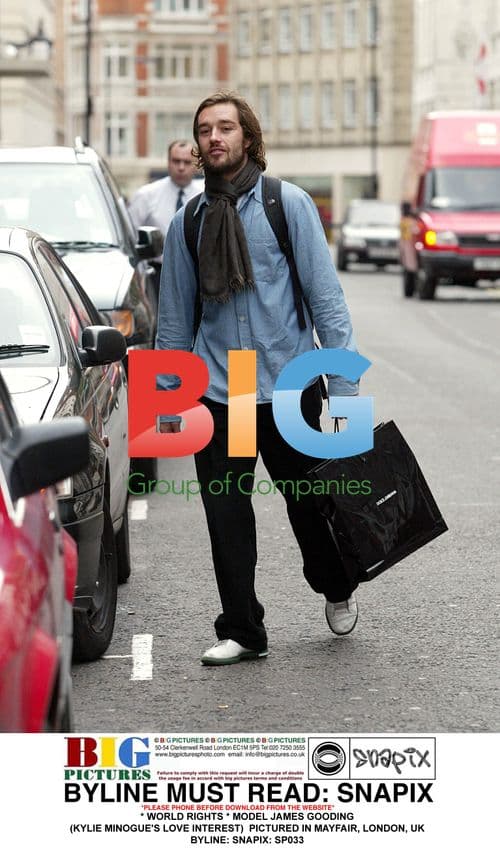 James Gooding Shopping in Mayfair, London