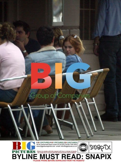 Ali G and Isla Fisher Lunch in London