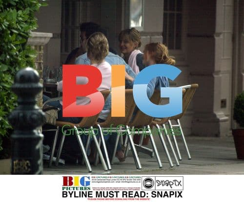 Ali G and Isla Fisher Lunch in London