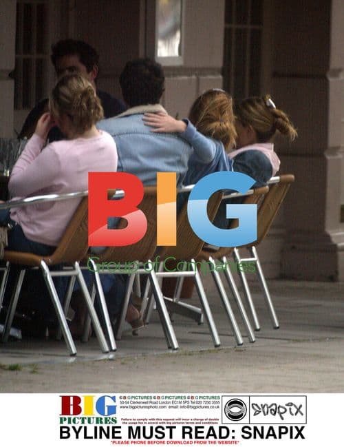 Ali G and Isla Fisher Lunch in London