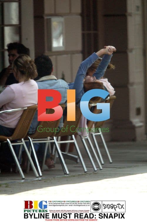 Ali G and Isla Fisher lunch in London