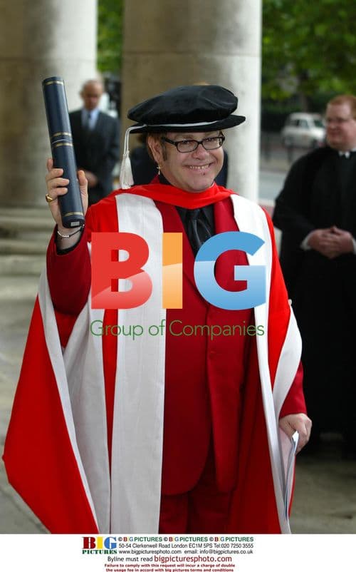 Sir Elton John at Royal Academy of Music