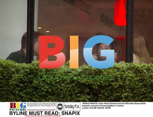 Pierce Brosnan and Wife Kelly Enjoy Dinner in London