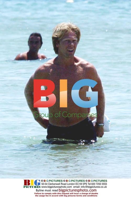 Derby footballer Warren Barton relaxes in St Tropez