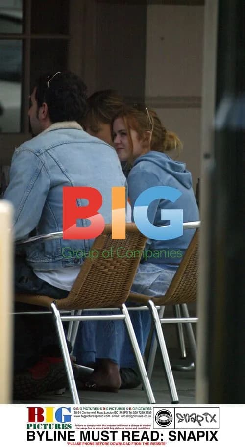 Ali G and Isla Fisher Lunch in London