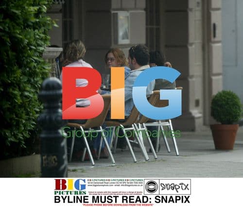 Ali G and Isla Fisher Lunch in London