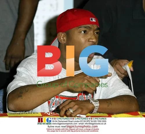 Ja Rule at Virgin Megastore Photocall