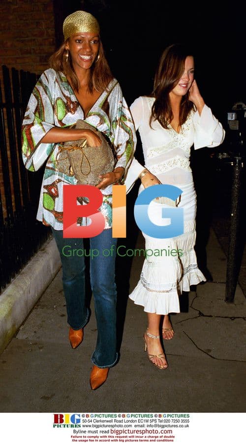 Judi Shekoni and Kelly Wenham at Chinawhite