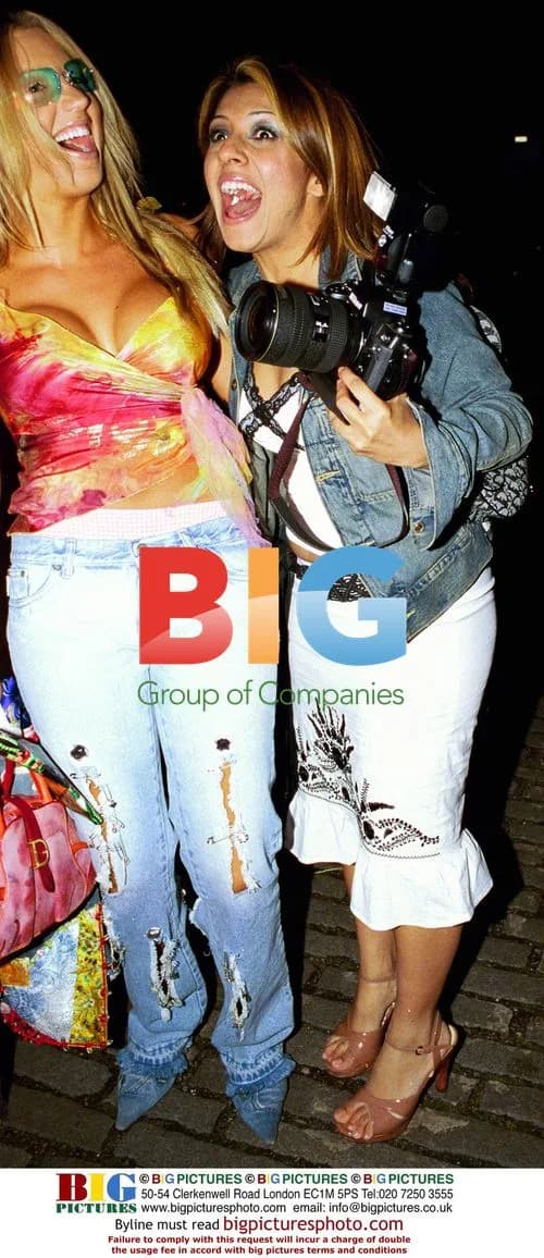 Emma Jones and Narinder at 'Scooby Doo' After Party