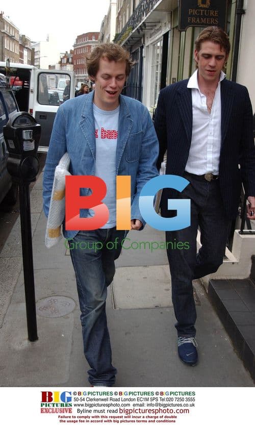 Tom Parker-Bowles Leaving London Restaurant