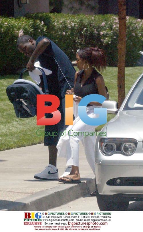 Brandy and Newborn Visit Relatives