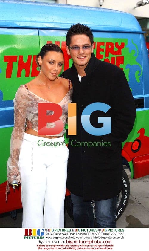 Libert X at Scooby-Doo Premiere in London