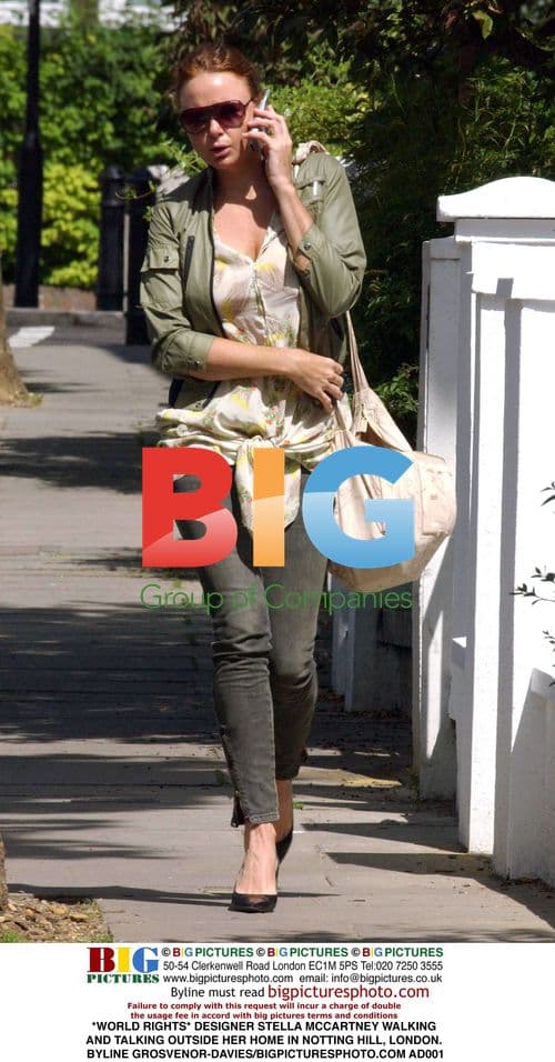 Stella McCartney Seen Outside London Home