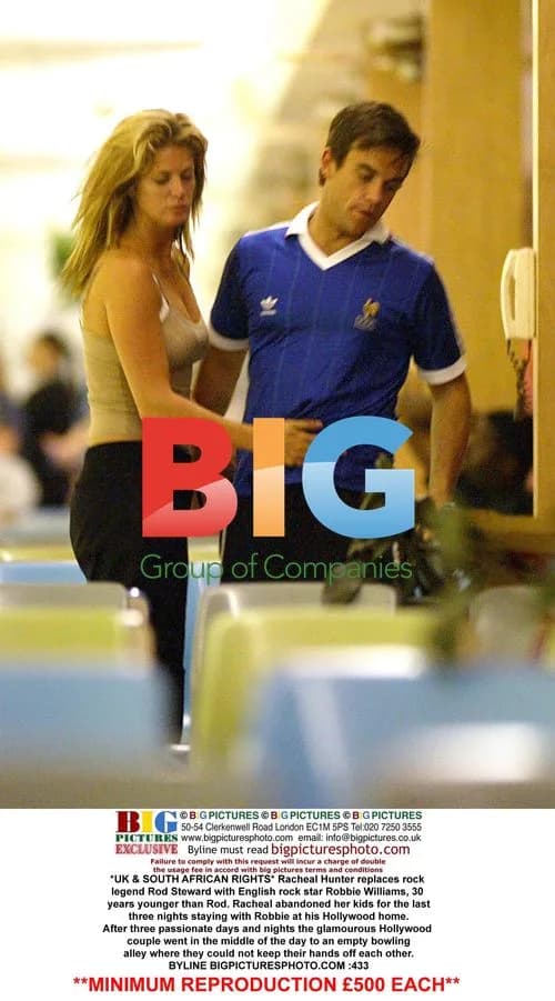 Racheal Hunter and Robbie Williams Spotted