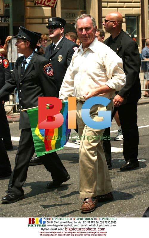 Mayor Bloomberg at NYC Gay Pride Parade