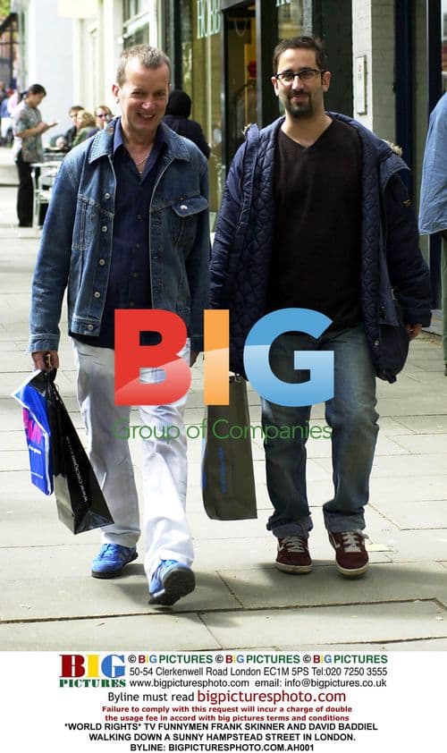 Frank Skinner and David Baddiel in London