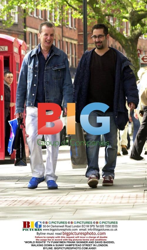 Frank Skinner and David Baddiel Walk in London