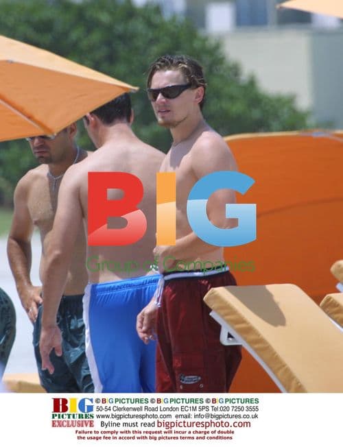 Di Caprio and Maguire Enjoy Miami Beach Getaway