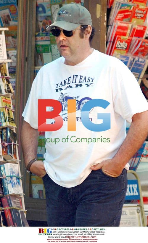 Dan Aykroyd and wife Donna in Portofino, Italy